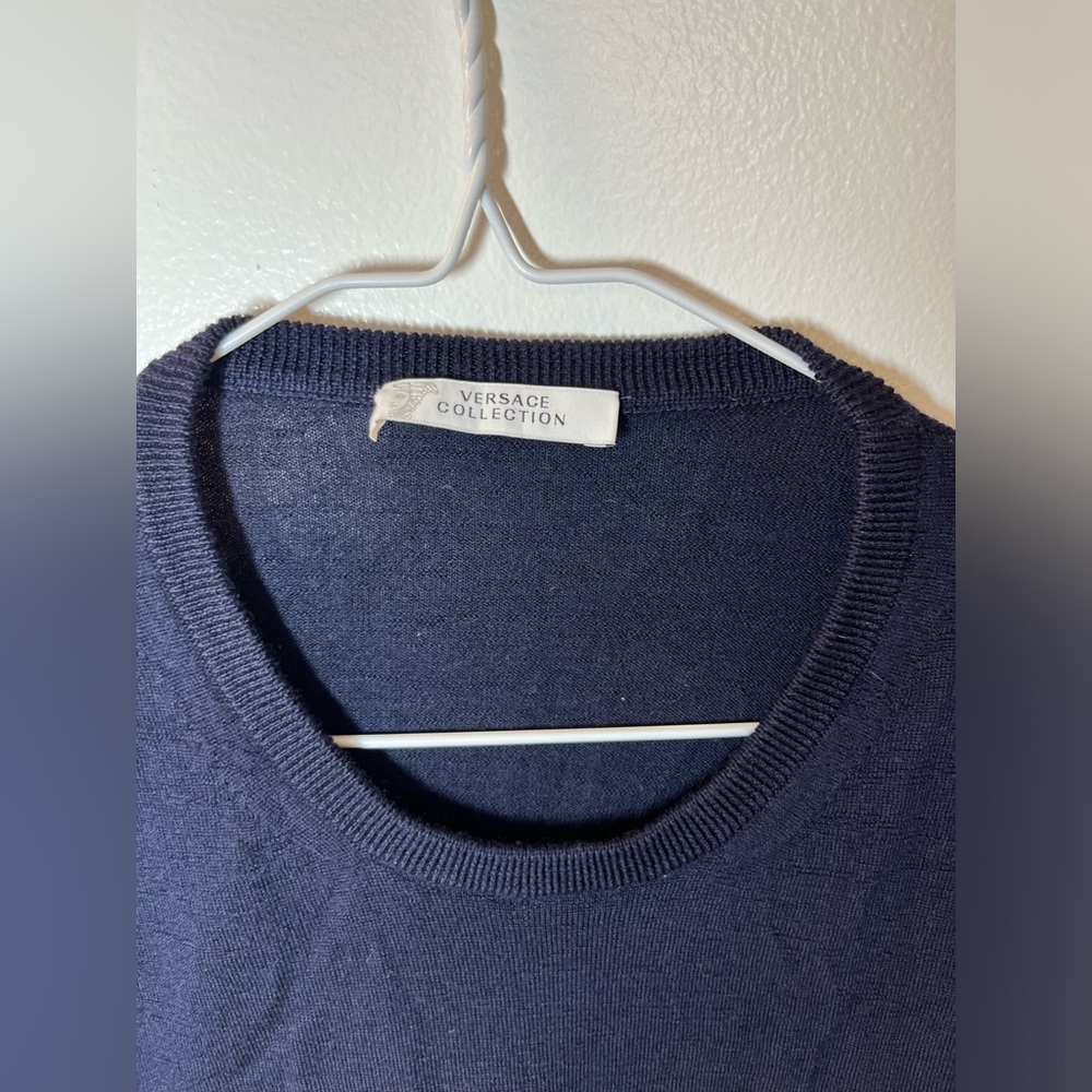 NAVY BLUE MENS VERSACE COLLECTION - Picture 7 of 12